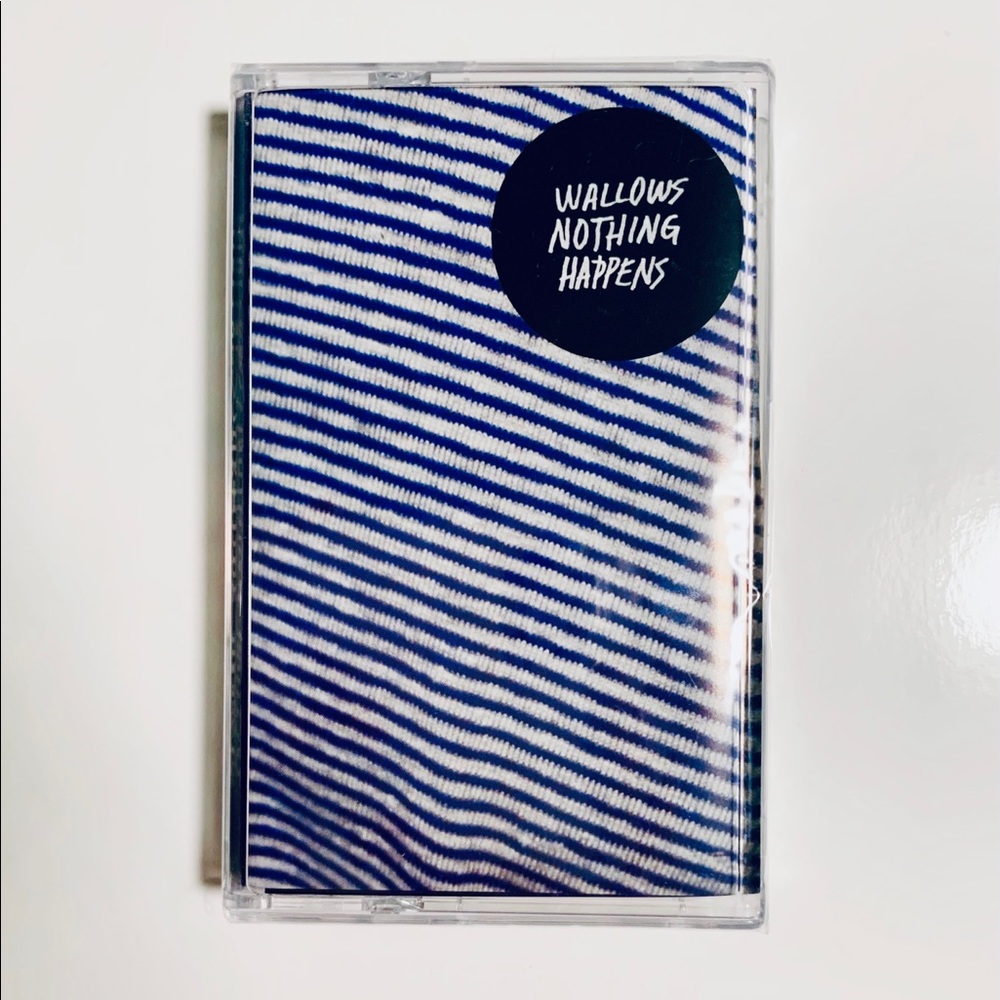 Wallows - Nothing Happens White Cassette Tape